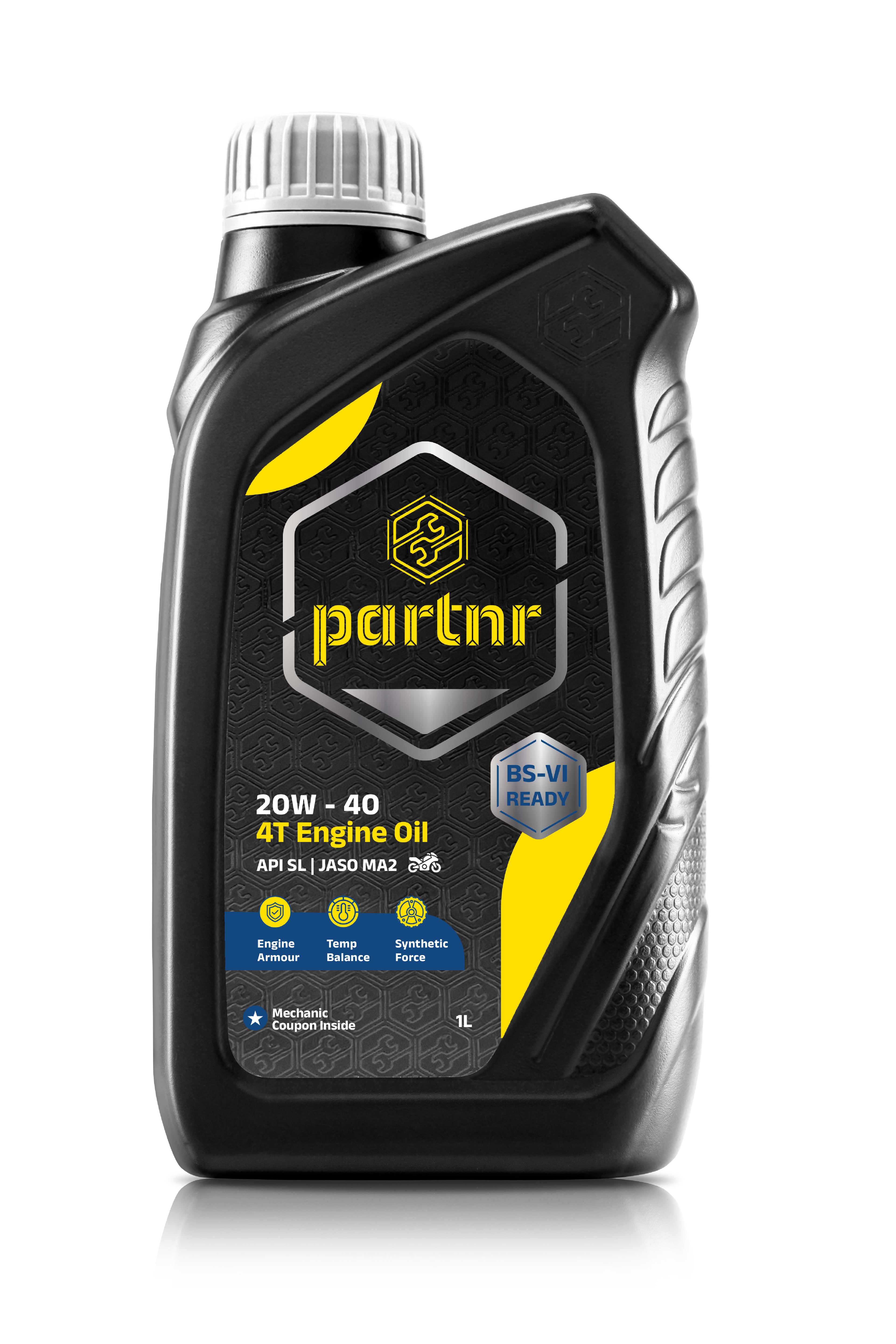 Partnr 10W-30 4T Engine Oil for Scooters (800 ML)