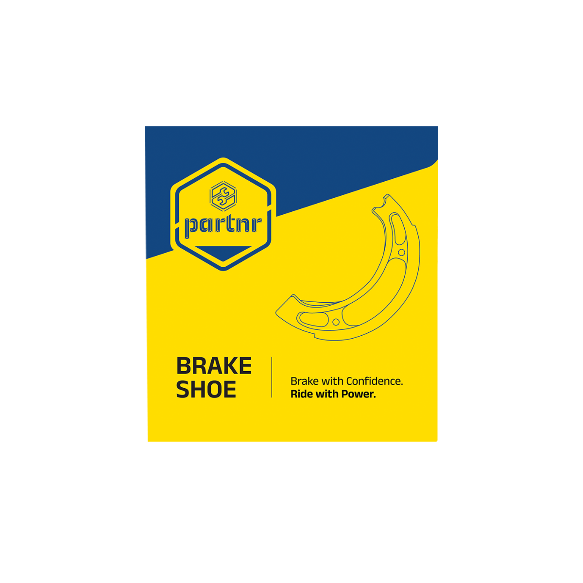 Partnr Brake Shoe For Suzuki Access