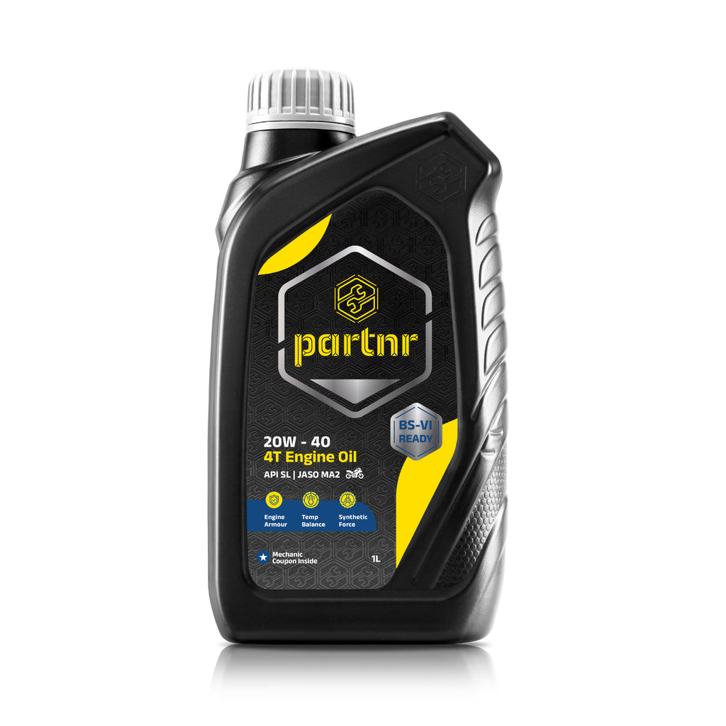 Partnr 20W-40 4T Engine Oil for Bikes (1 L)