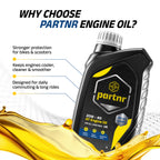 Partnr 20W-40 4T Engine Oil for Bikes (1 L)