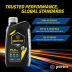Partnr 20W-40 4T Engine Oil for Bikes (900 ML)