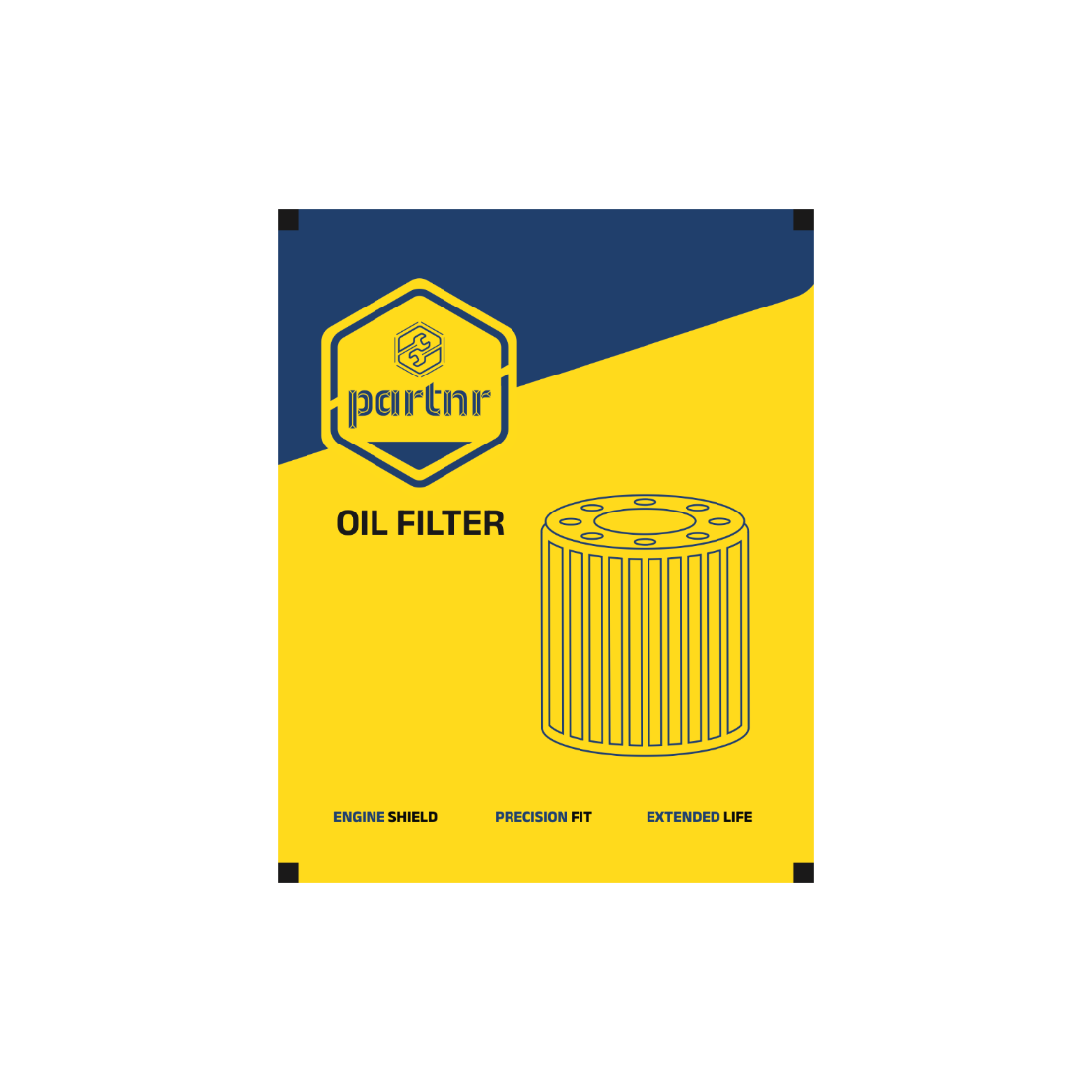 Partnr Oil Filter For Hero Splendor BS6 (1 PACK - 1 PCS)