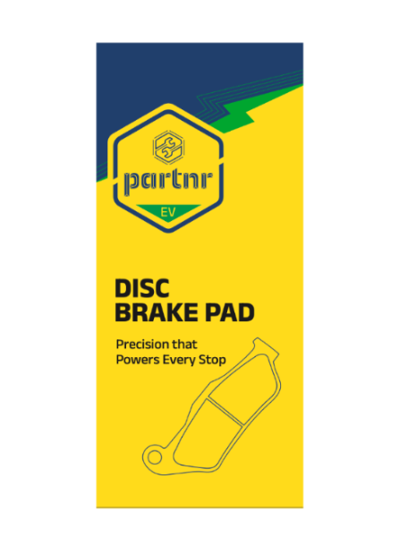 Partnr Brake pad For Ola S1/S1 Pro Rear (1 Pack - 1 Set)