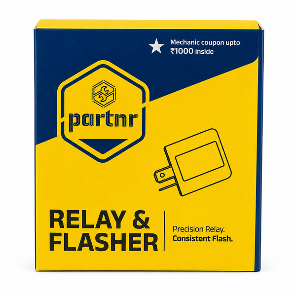 Partnr Universal Electronic Flasher with Buzzer 12V DC-85W